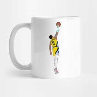 Tyrese Haliburton Dunk Minimal Mug